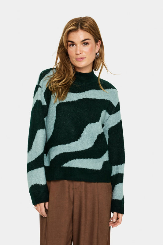 picture of Saint Tropez Mallie Pullover - June Bug - Number Two - womens - fashion - clothing - Saint Tropez 1