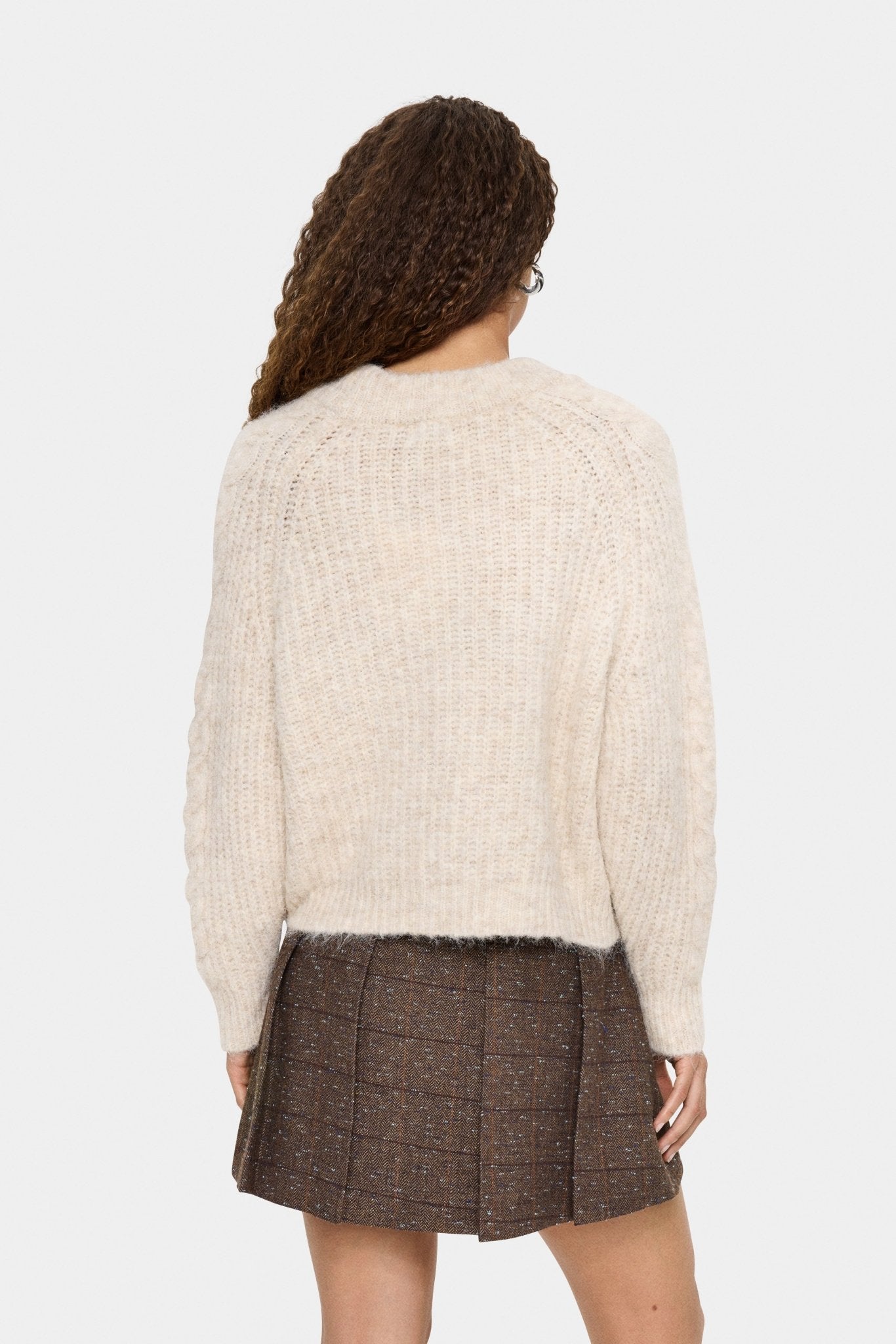 picture of Saint Tropez Manda Pullover - Brown Rice Melange - Number Two - womens - fashion - clothing - Saint Tropez 3