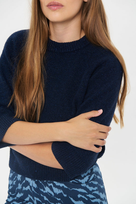 picture of Saint Tropez Nova Pullover - Night Sky - Number Two - womens - fashion - clothing - Saint Tropez 1