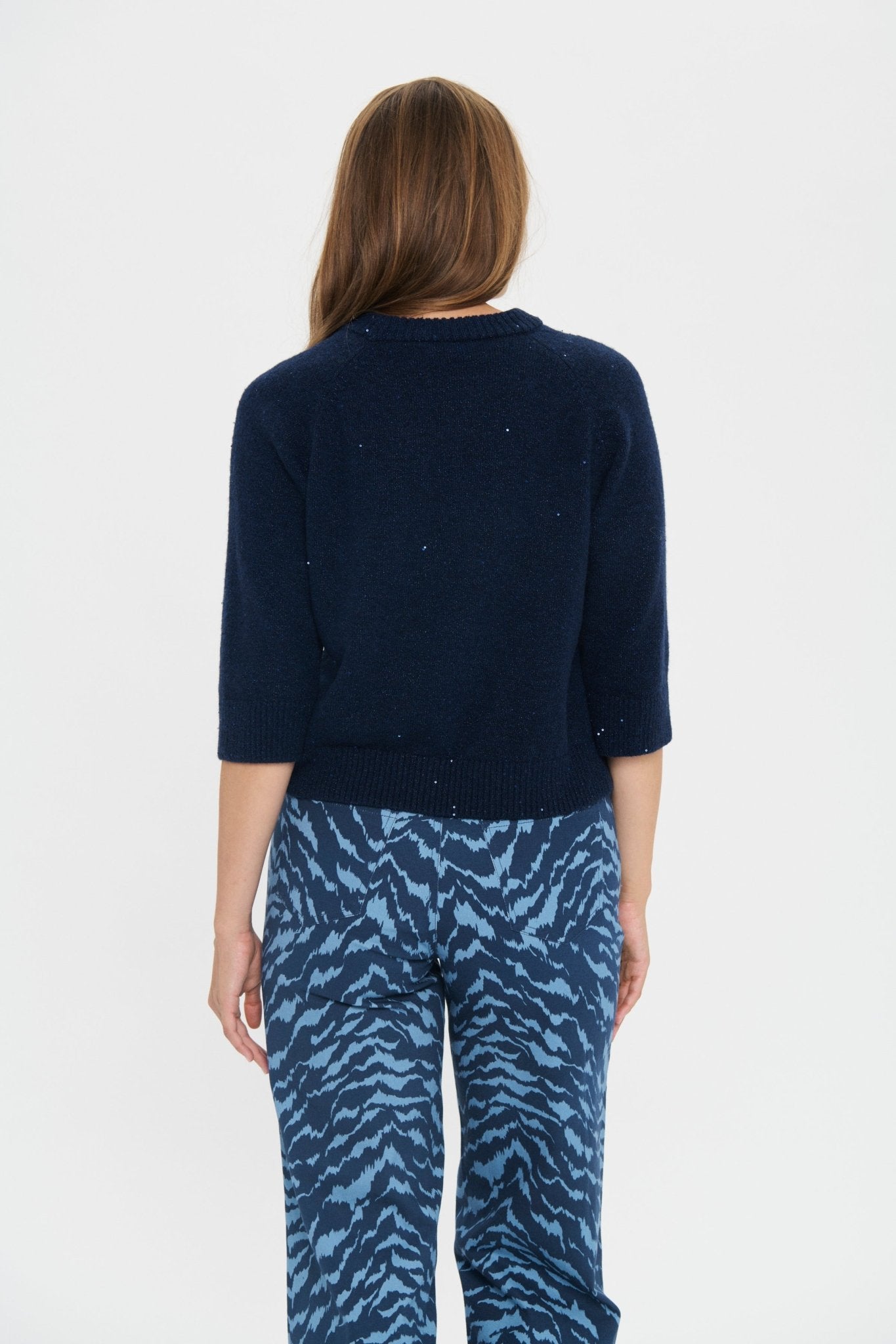 picture of Saint Tropez Nova Pullover - Night Sky - Number Two - womens - fashion - clothing - Saint Tropez 4