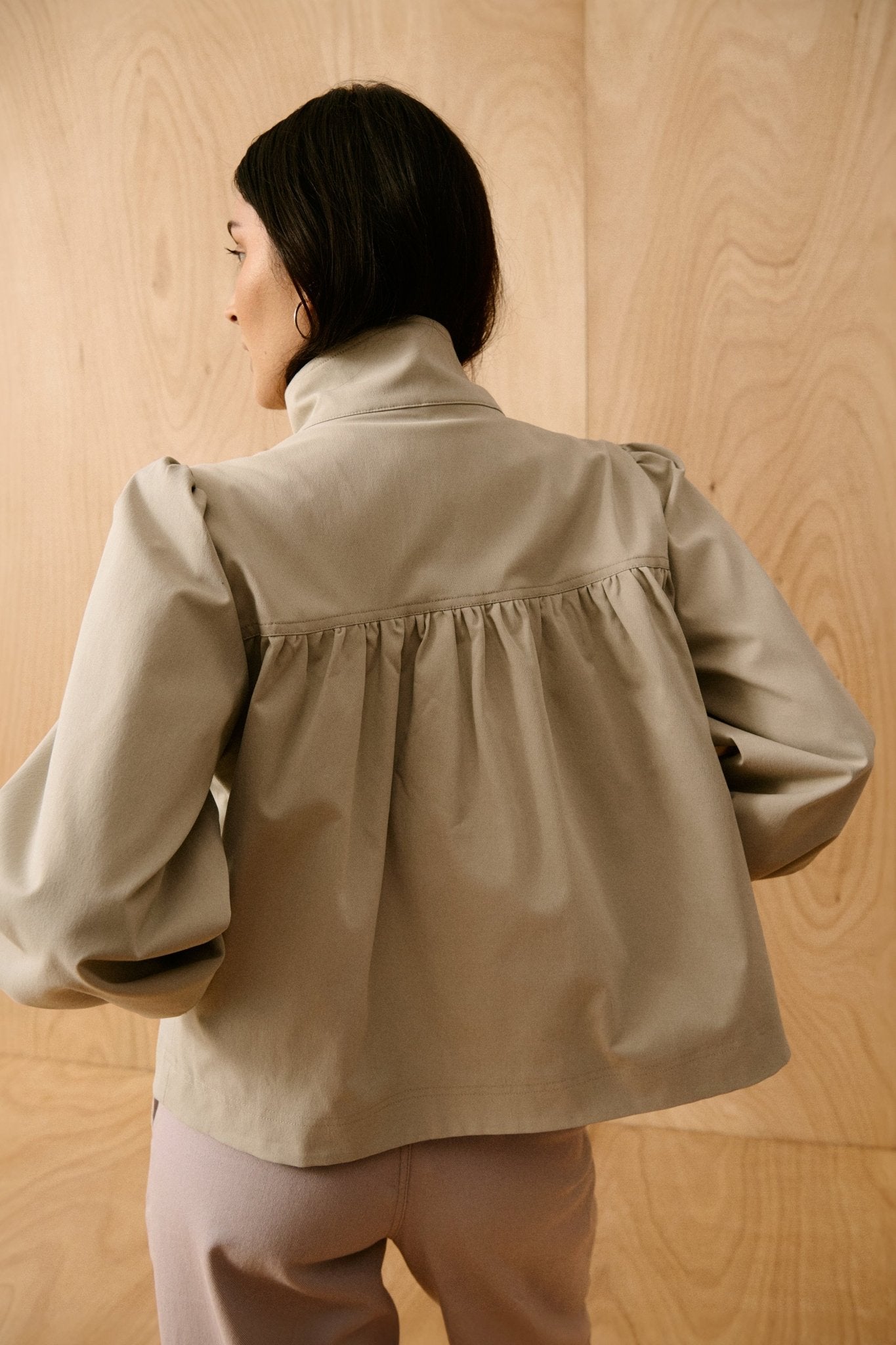 picture of Saint Tropez Olina Short Jacket - Oxford Tan - Number Two - womens - fashion - clothing - Saint Tropez 8