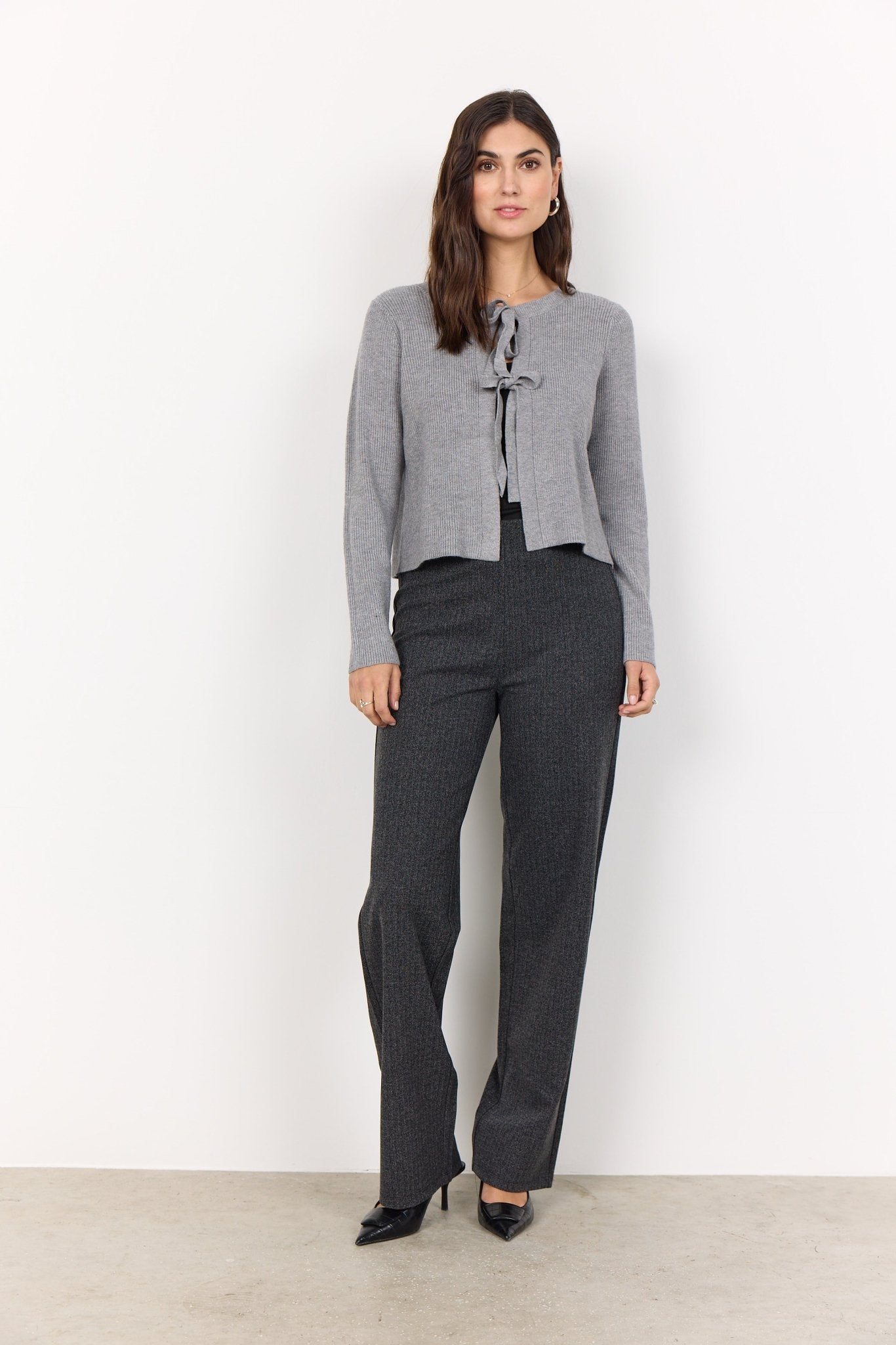 picture of SoyaConcept KANITA 26 Cardigan - Grey Melange - Number Two - womens - fashion - clothing - SoyaConcept 2