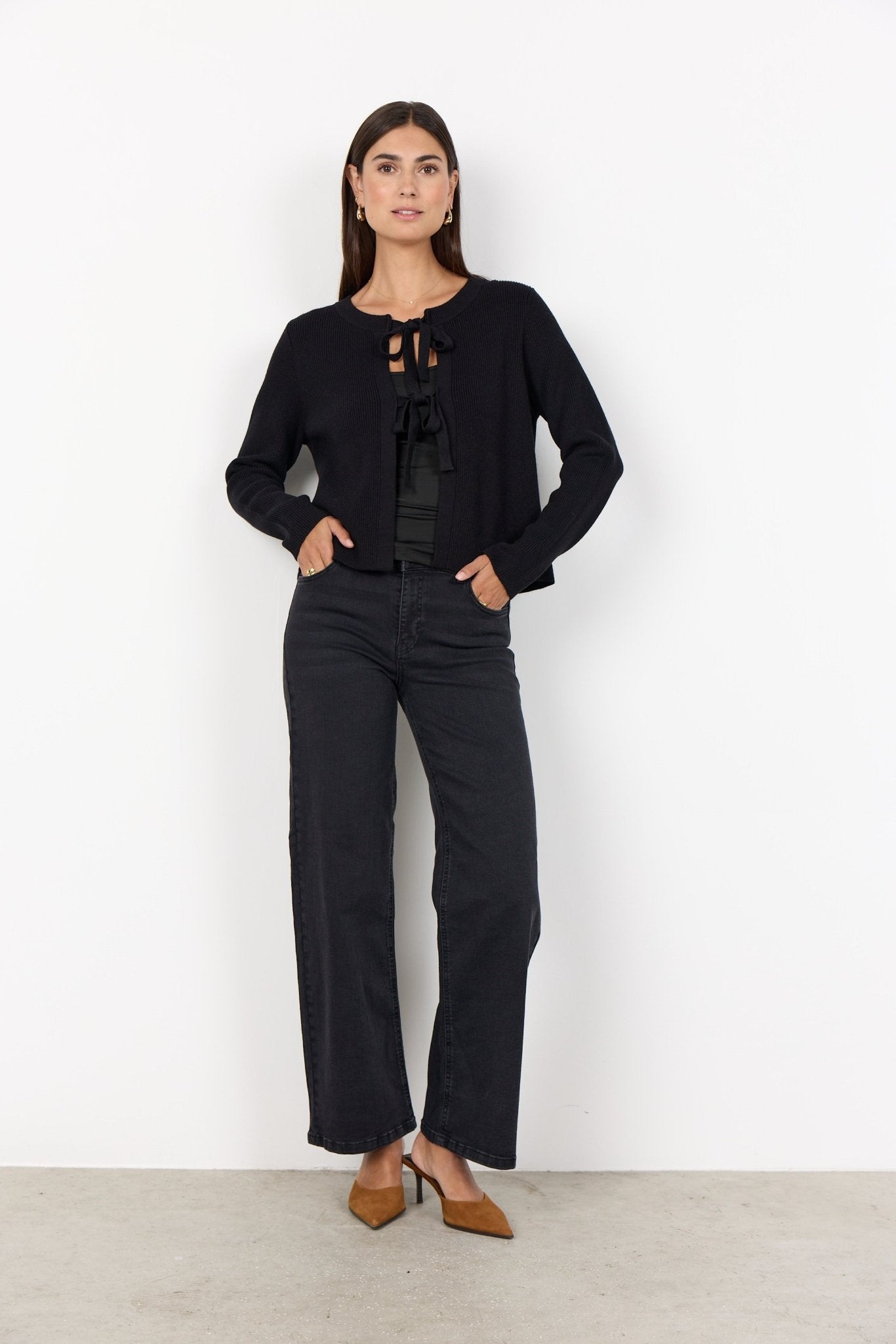 picture of SoyaConcept KANITA 26 Cardigan - Black - Number Two - womens - fashion - clothing - SoyaConcept 2