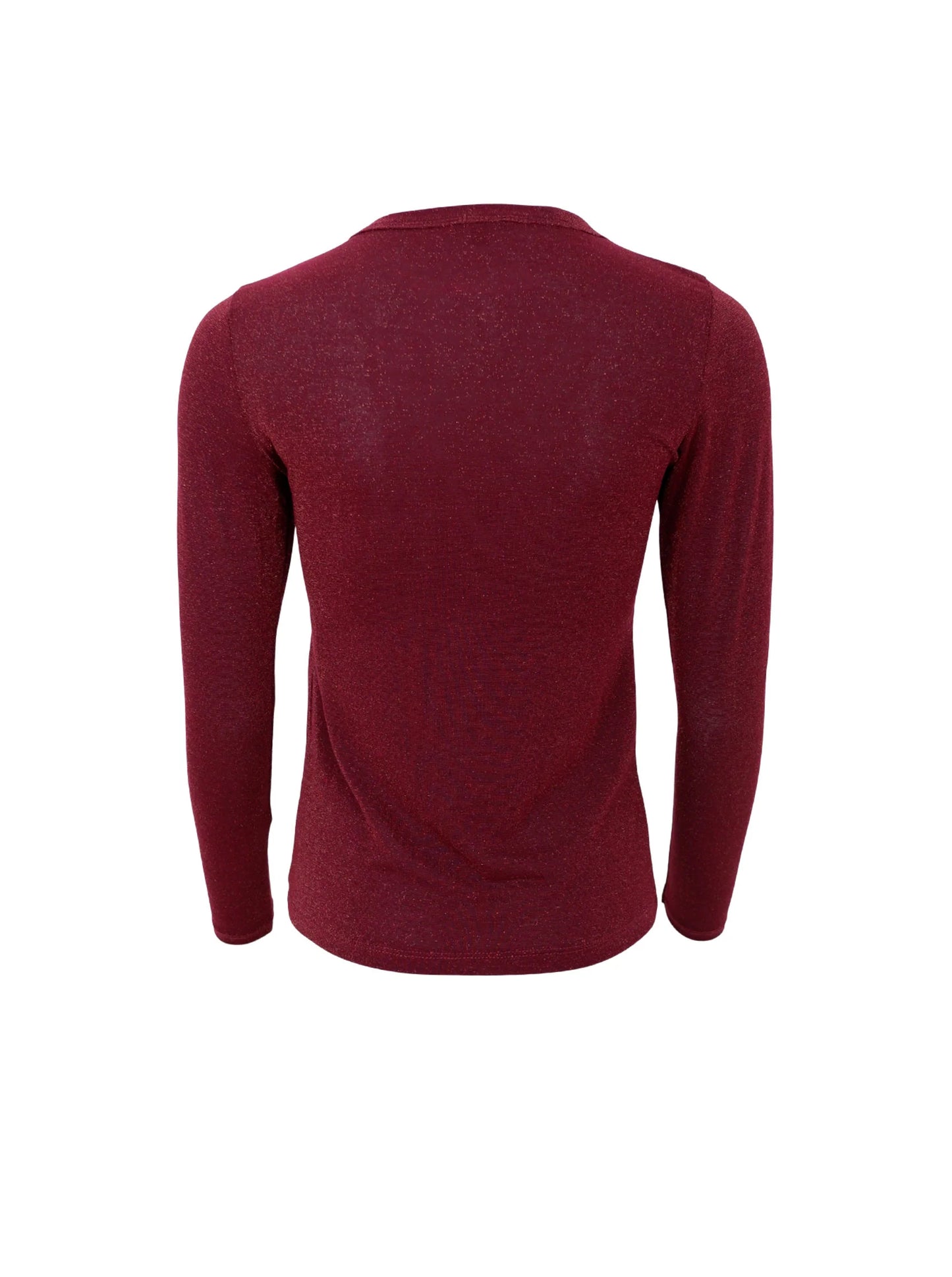 picture of Black Colour FAYE Lurex Blouse T Shirt - Plum - Number Two - womens - fashion - clothing - Black Colour 3