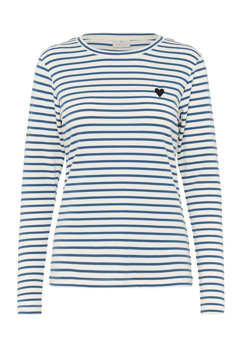 Kaffe KALiddy T-shirt - Chalk Bering Sea