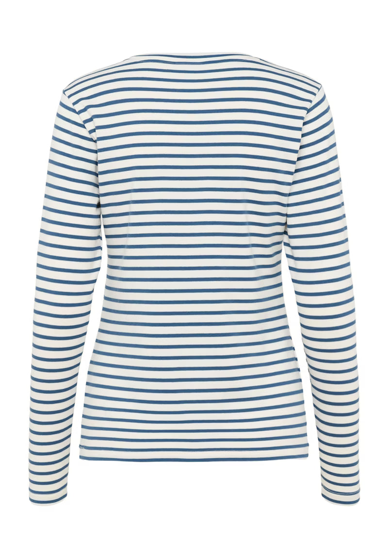 Kaffe KALiddy T-shirt - Chalk Bering Sea