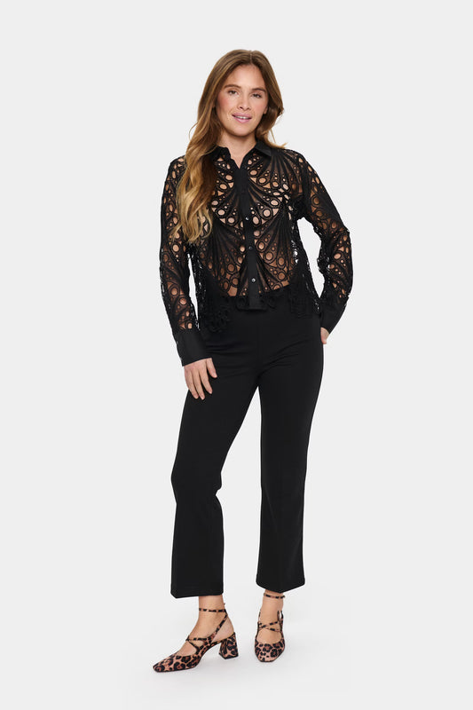 Saint Tropez Jilianna Shirt - Black