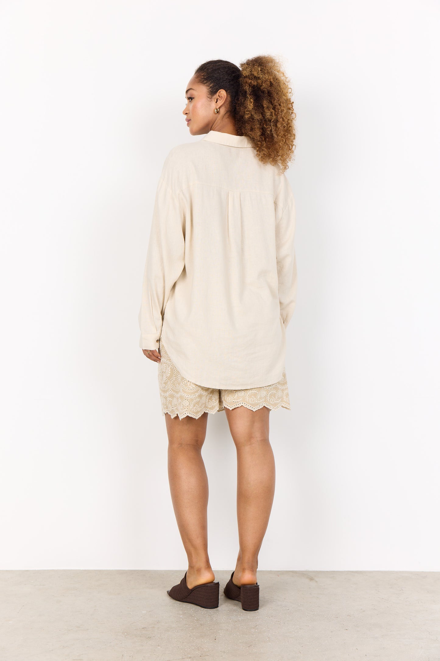 SoyaConcept INA 53 Shirt Light Sand
