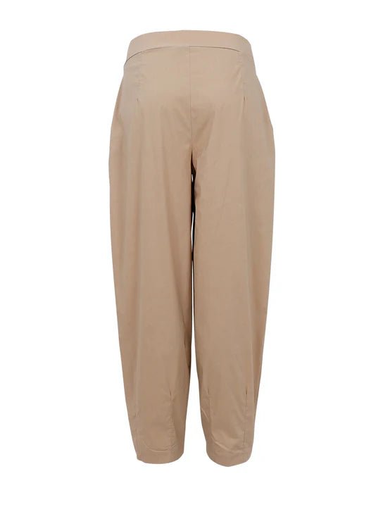 picture of Black Colour DAVINA Barrel Trouser - Sand - Number Two - womens - fashion - clothing - Black Colour 3