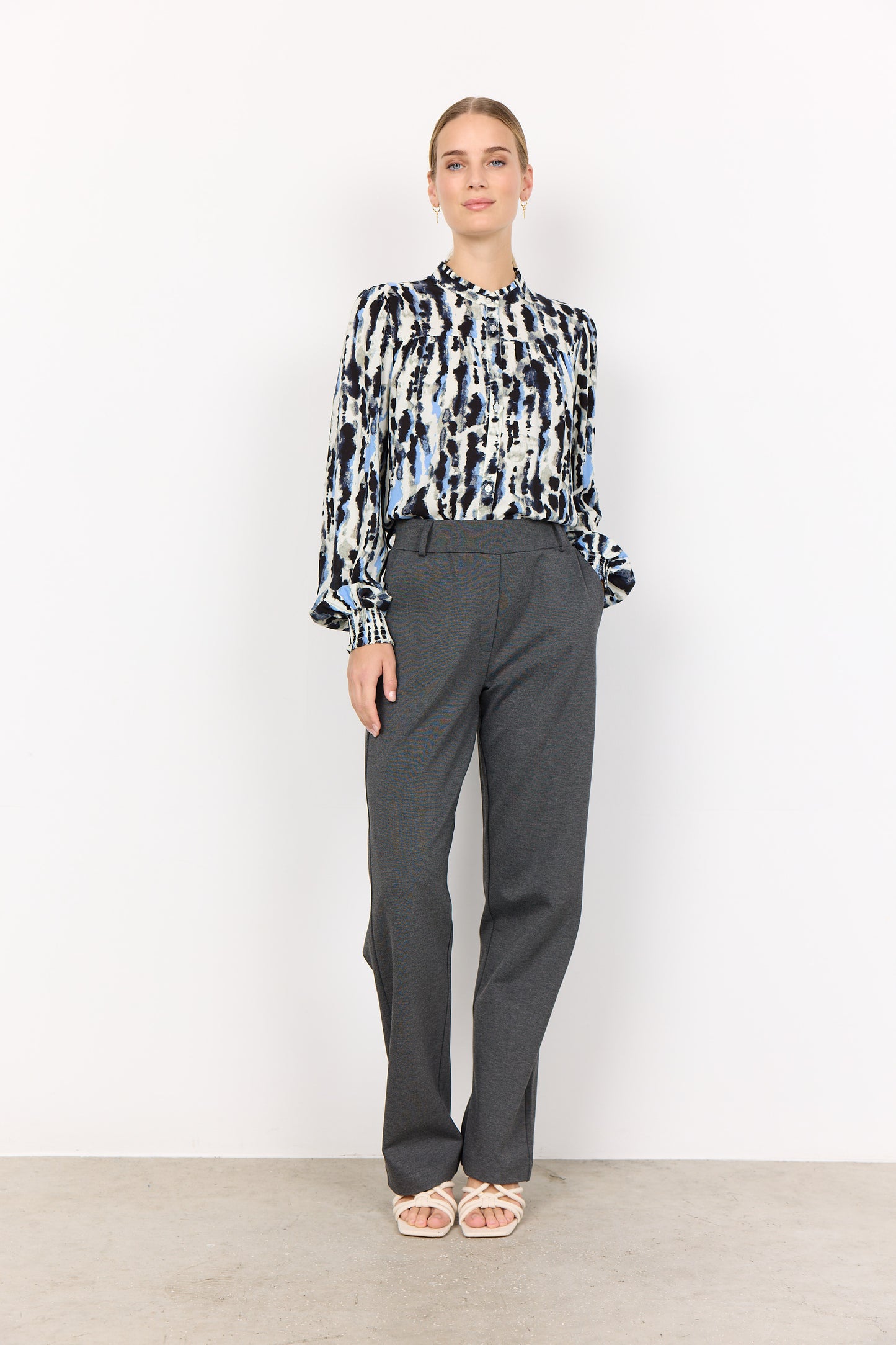SoyaConcept OJITA 2 Blouse Air Blue Combi