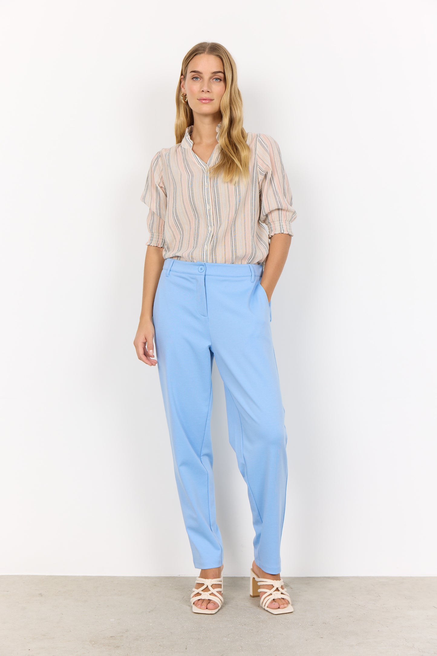 SoyaConcept PATTI 1 Blouse Peach Pink Combo