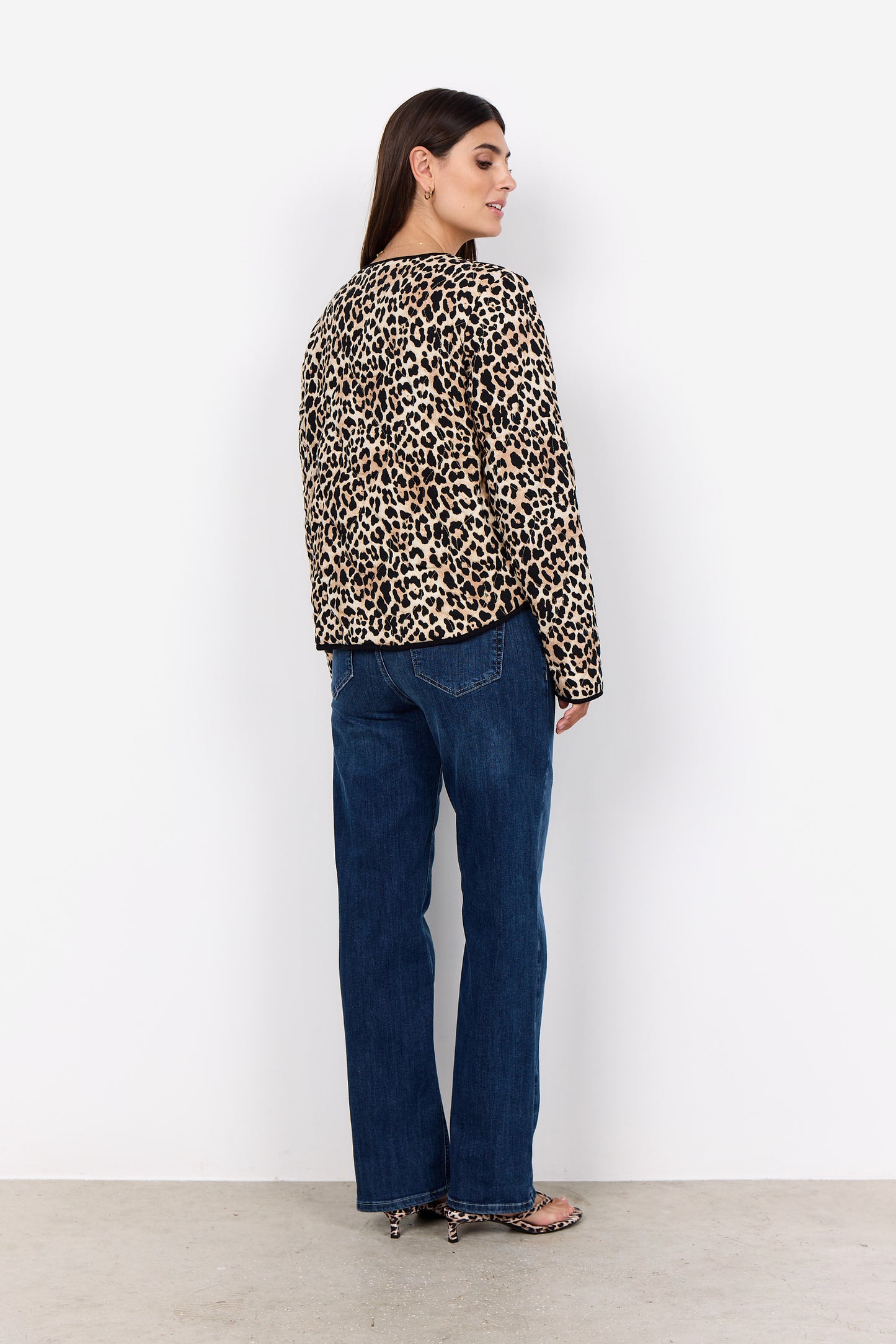 SoyaConcept PIETTA 5 Jacket Sand Leopard