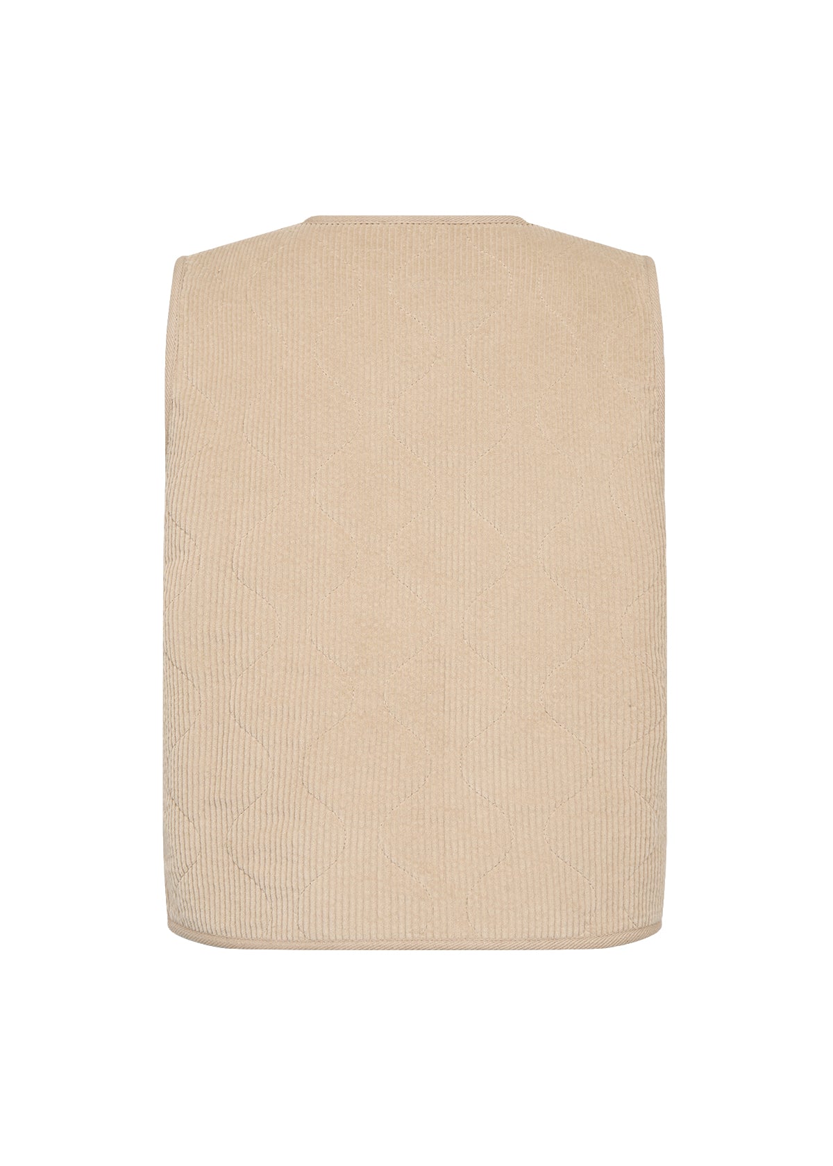 picture of SoyaConcept BINDI 17 Teddy/Cord Waistcoat - Sand - Number Two - womens - fashion - clothing - SoyaConcept 5