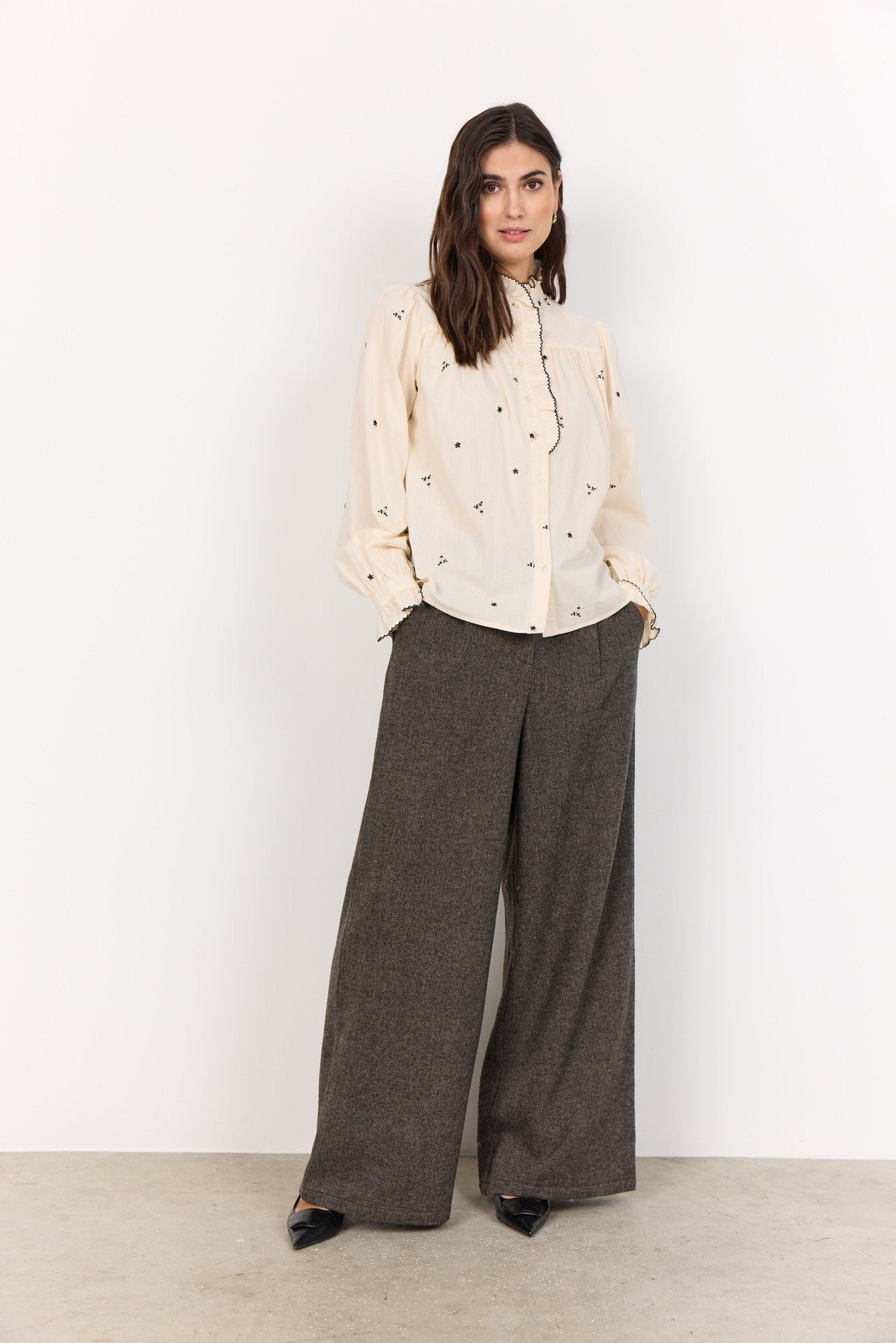 picture of SoyaConcept VIBEN 1 Shirt - Cream - Number Two - womens - fashion - clothing - SoyaConcept 2