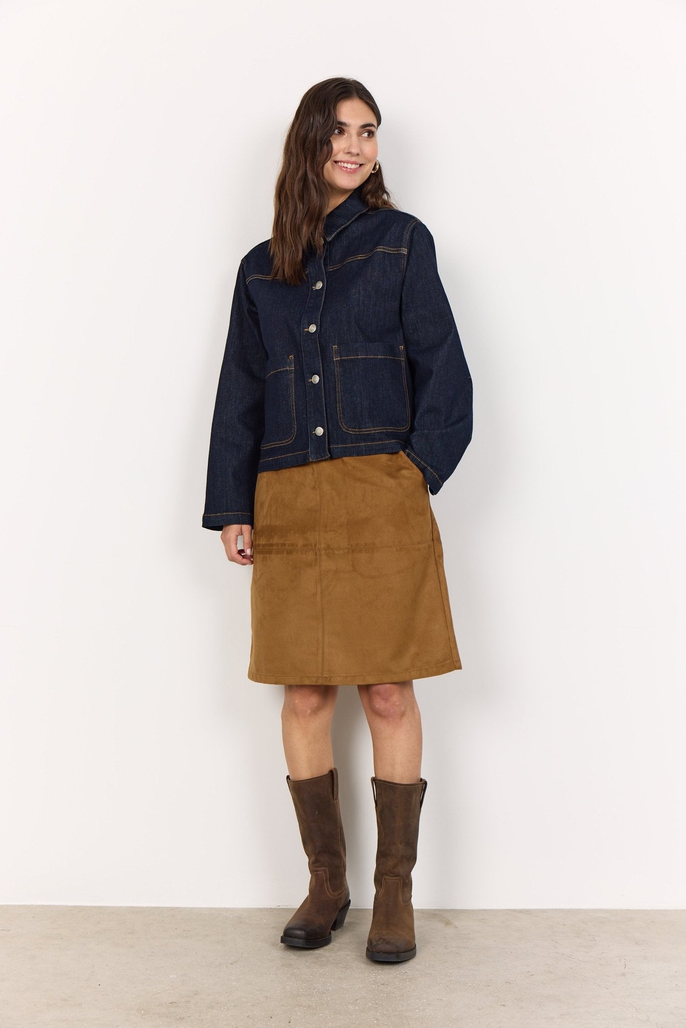 picture of SoyaConcept KIMBERLY 41 Jacket - Dark Denim - Number Two - womens - fashion - clothing - SoyaConcept 2