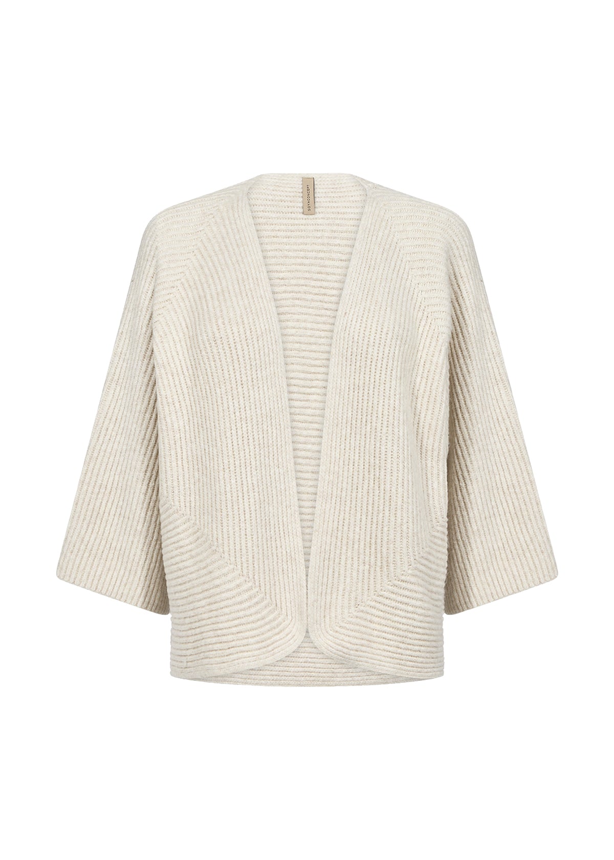 picture of SoyaConcept SELEEN 1 Cardigan - Beige Melange - Number Two - womens - fashion - clothing - SoyaConcept 1
