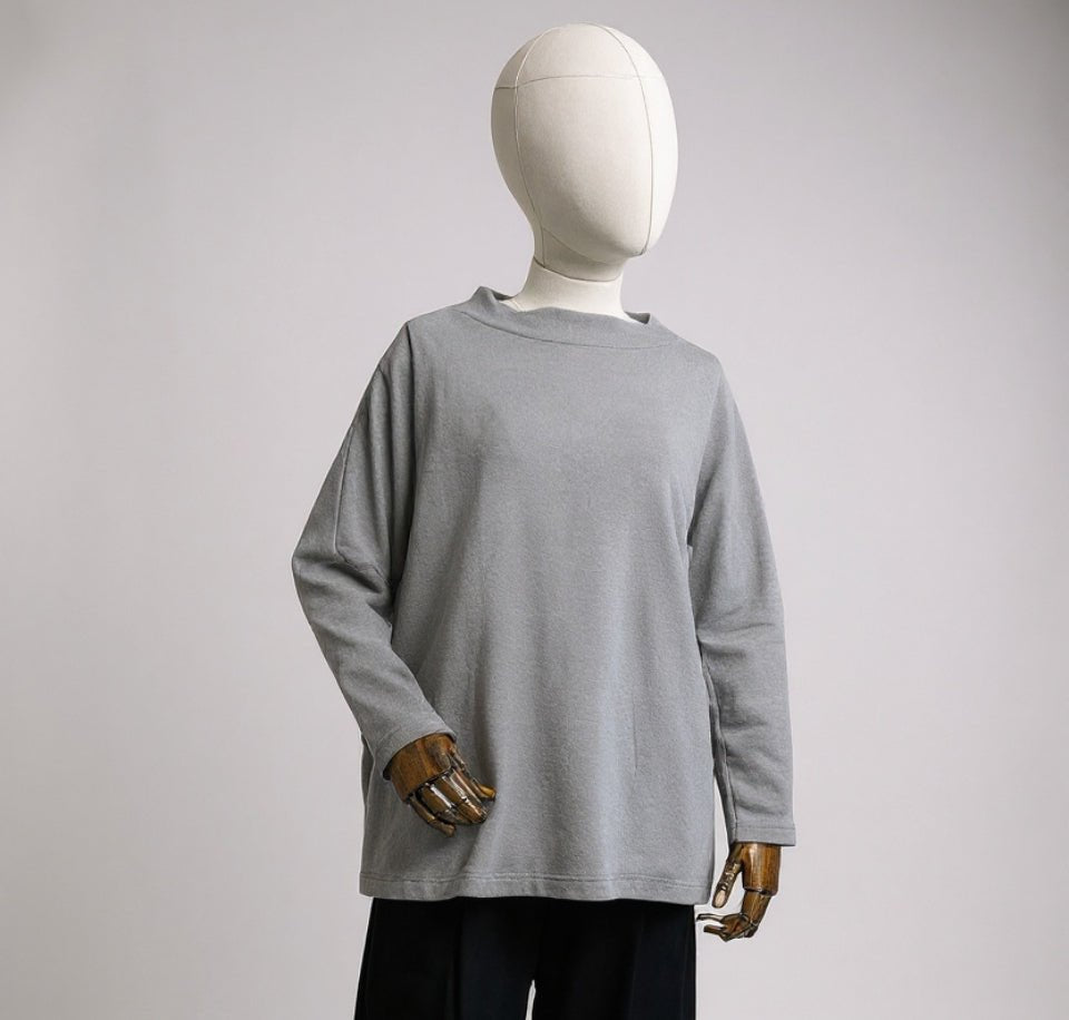 picture of Mama B Spino Jumper - Nebbia - Number Two - womens - fashion - clothing - Mama B 4