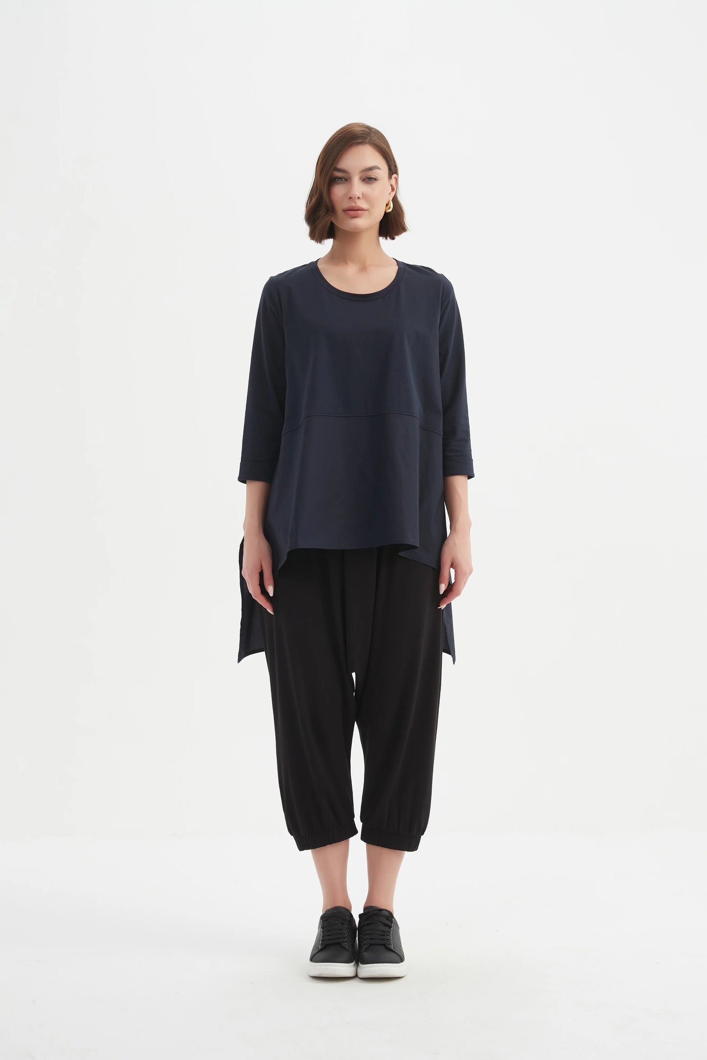 picture of Tirelli Ava Top - Navy - Number Two - womens - fashion - clothing - Tirelli 3