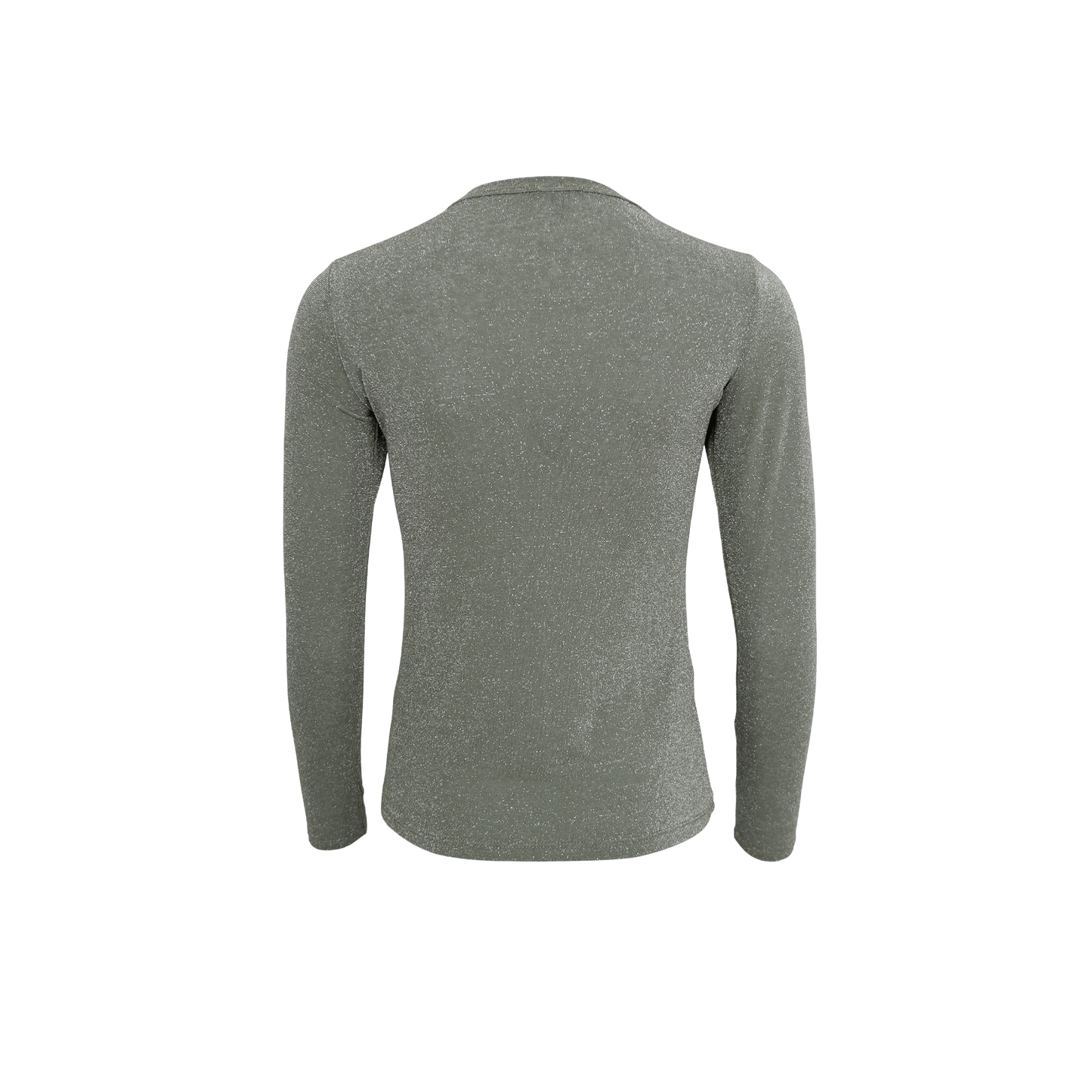 picture of Black Colour FAYE Lurex Blouse T Shirt - Olive - Number Two - womens - fashion - clothing - Black Colour 2