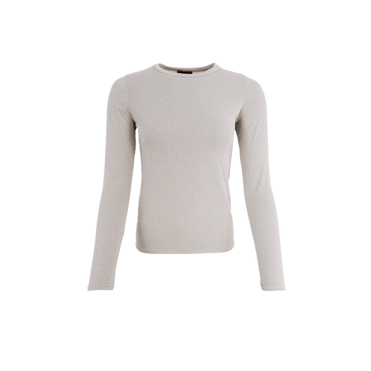 picture of Black Colour FAYE Lurex Blouse T Shirt - Pearl Silver - Number Two - womens - fashion - ethical - clothing - Black