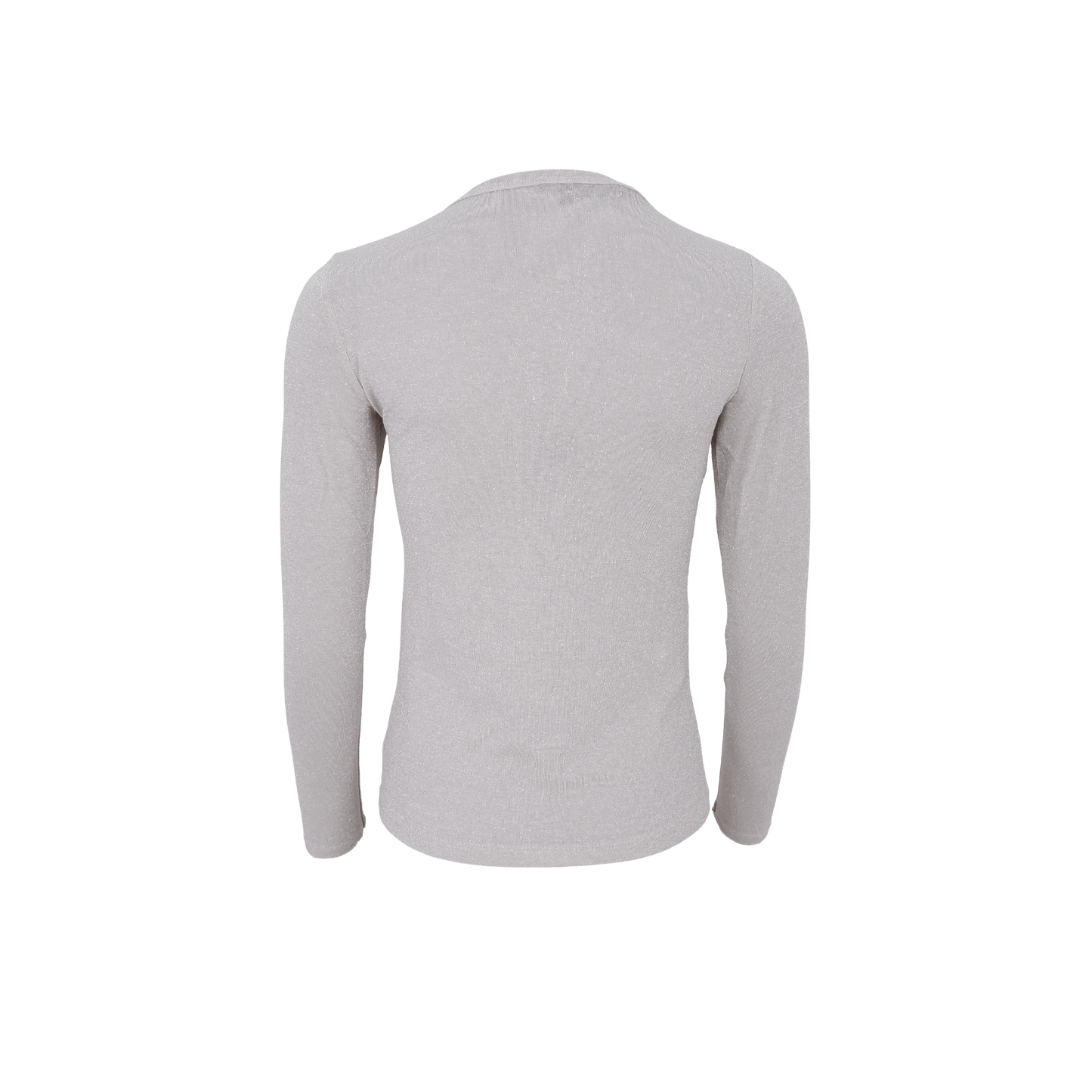 picture of Black Colour FAYE Lurex Blouse T Shirt - Pearl Silver - Number Two - womens - fashion - ethical - clothing - Black