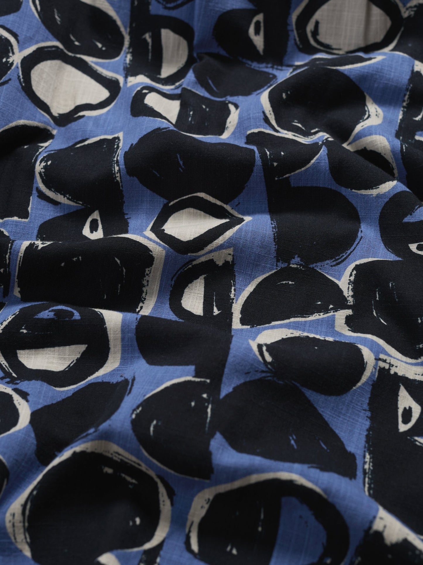 picture of Seasalt Brouse Dress Organic Cotton Pebble Monoprint Mussel - Number Two - womens - fashion - ethical - clothing