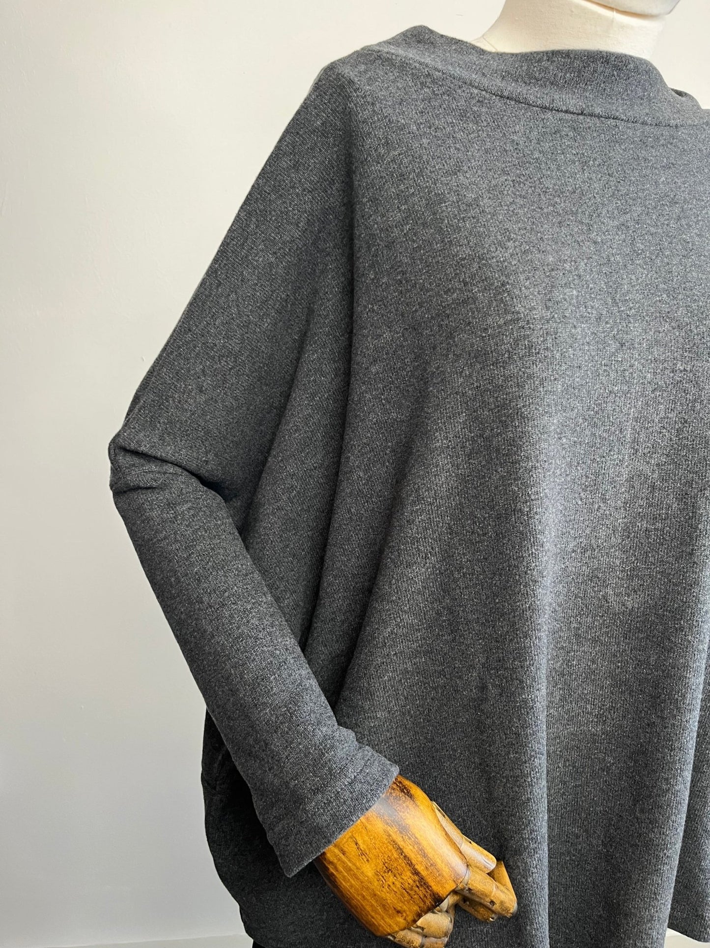 picture of Mama B Spino Jumper - Anthracite - Number Two - womens - fashion - clothing - Mama B 2