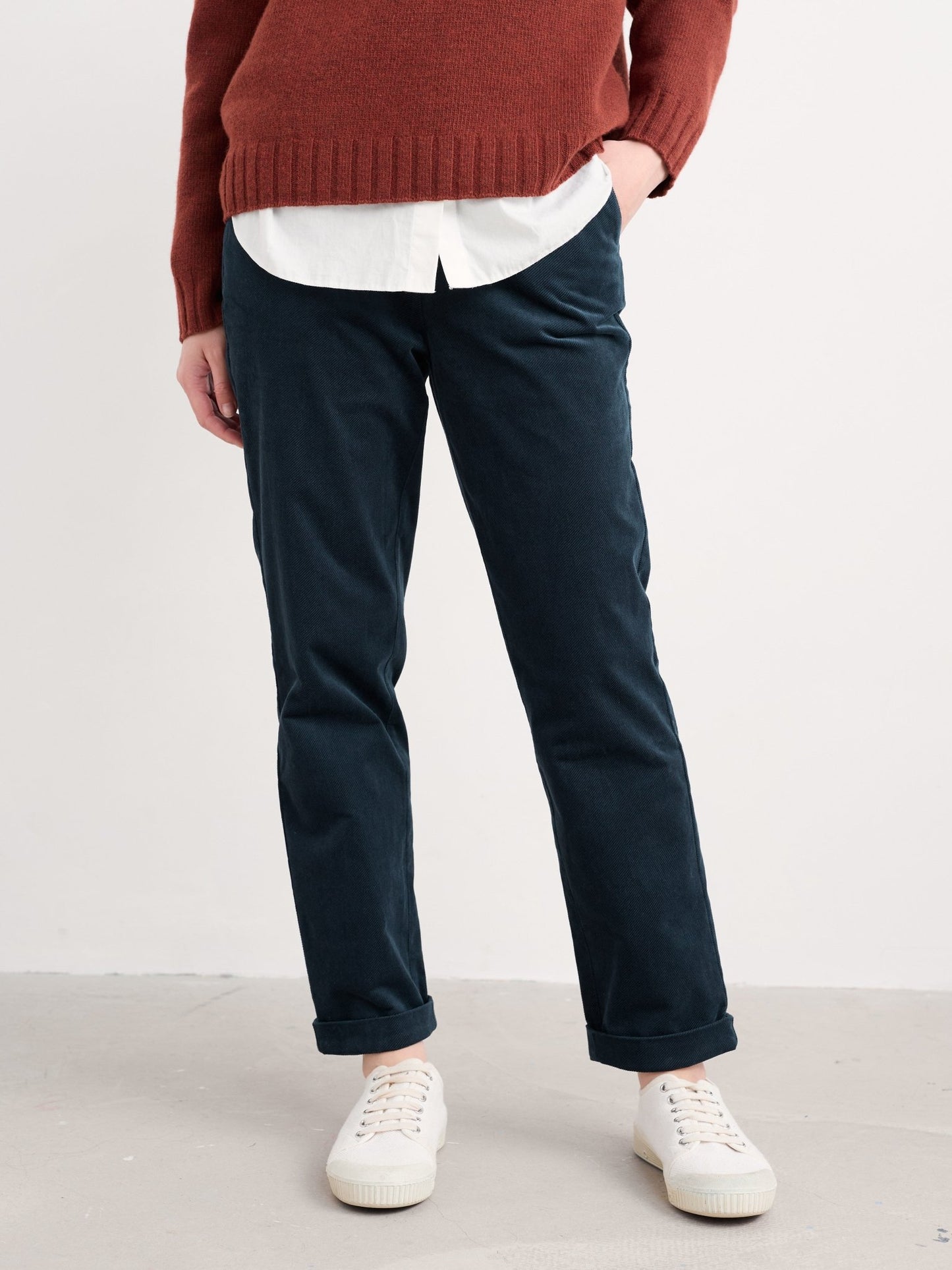 picture of Seasalt Crackington Trousers - Maritime - Number Two - womens - fashion - clothing - Seasalt 2