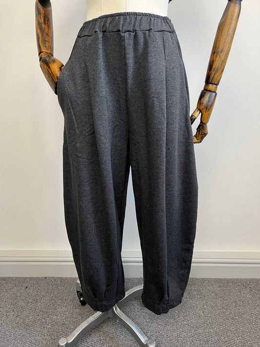 picture of Mama B Bianco F Pants - Anthracite - Number Two - womens - fashion - clothing - Mama B 1