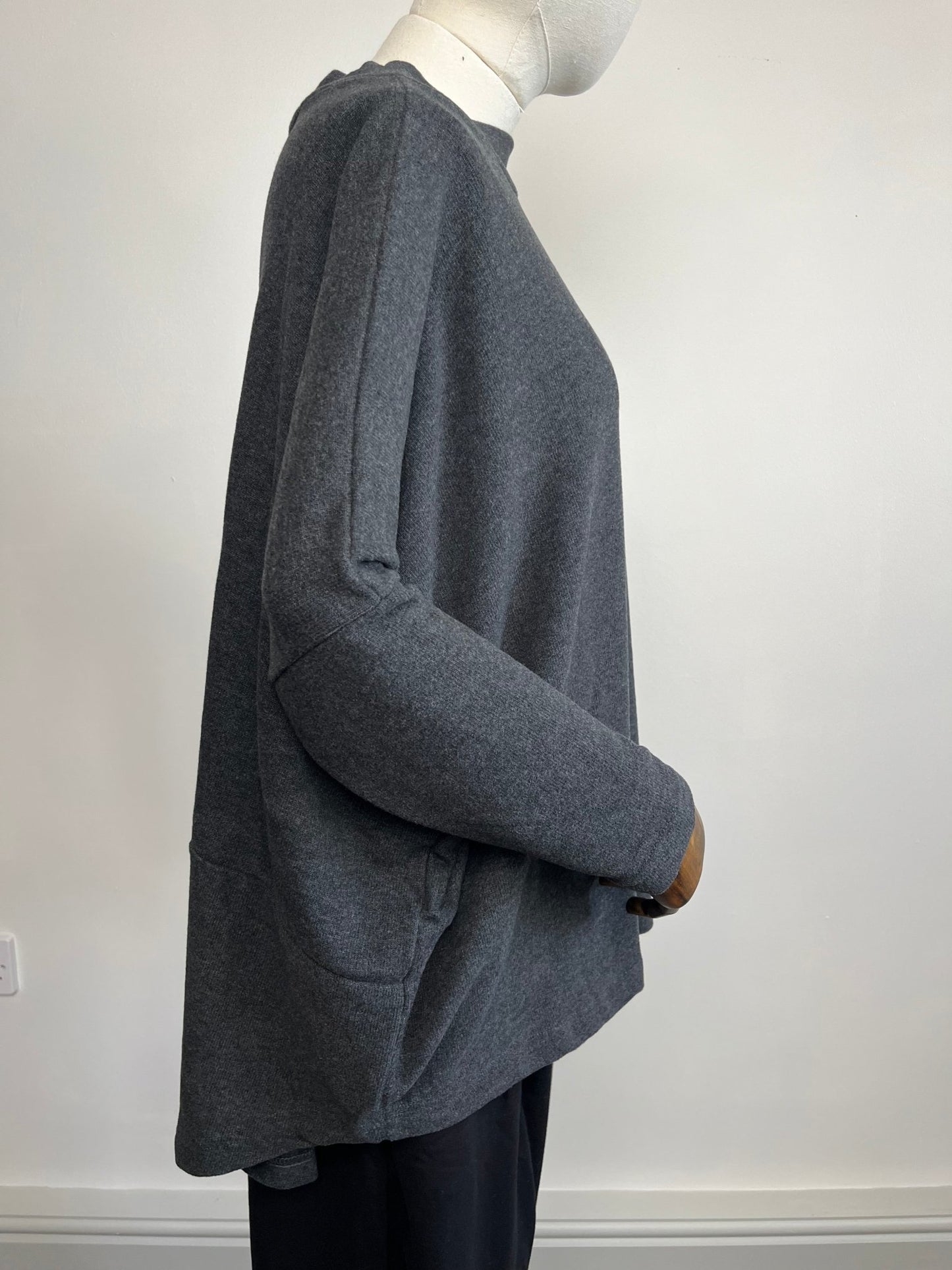 picture of Mama B Spino Jumper - Anthracite - Number Two - womens - fashion - clothing - Mama B 3