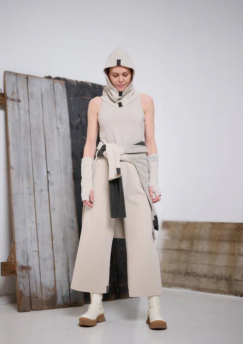 picture of Henriette Steffensen Flare Trouser 3/4 Length - Kit - Number Two - womens - fashion - clothing - Henriette Steffensen 1