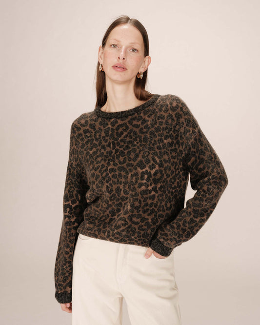 picture of Grace & Mila Santigold Jumper - Leopard - Number Two - womens - fashion - clothing - Grace & Mila 1