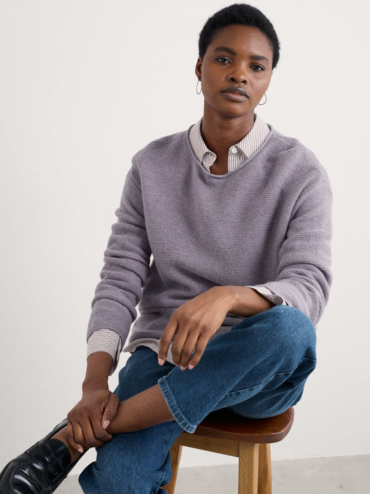 picture of Seasalt Fruity Jumper - Clematis - Number Two - womens - fashion - clothing - Seasalt 1