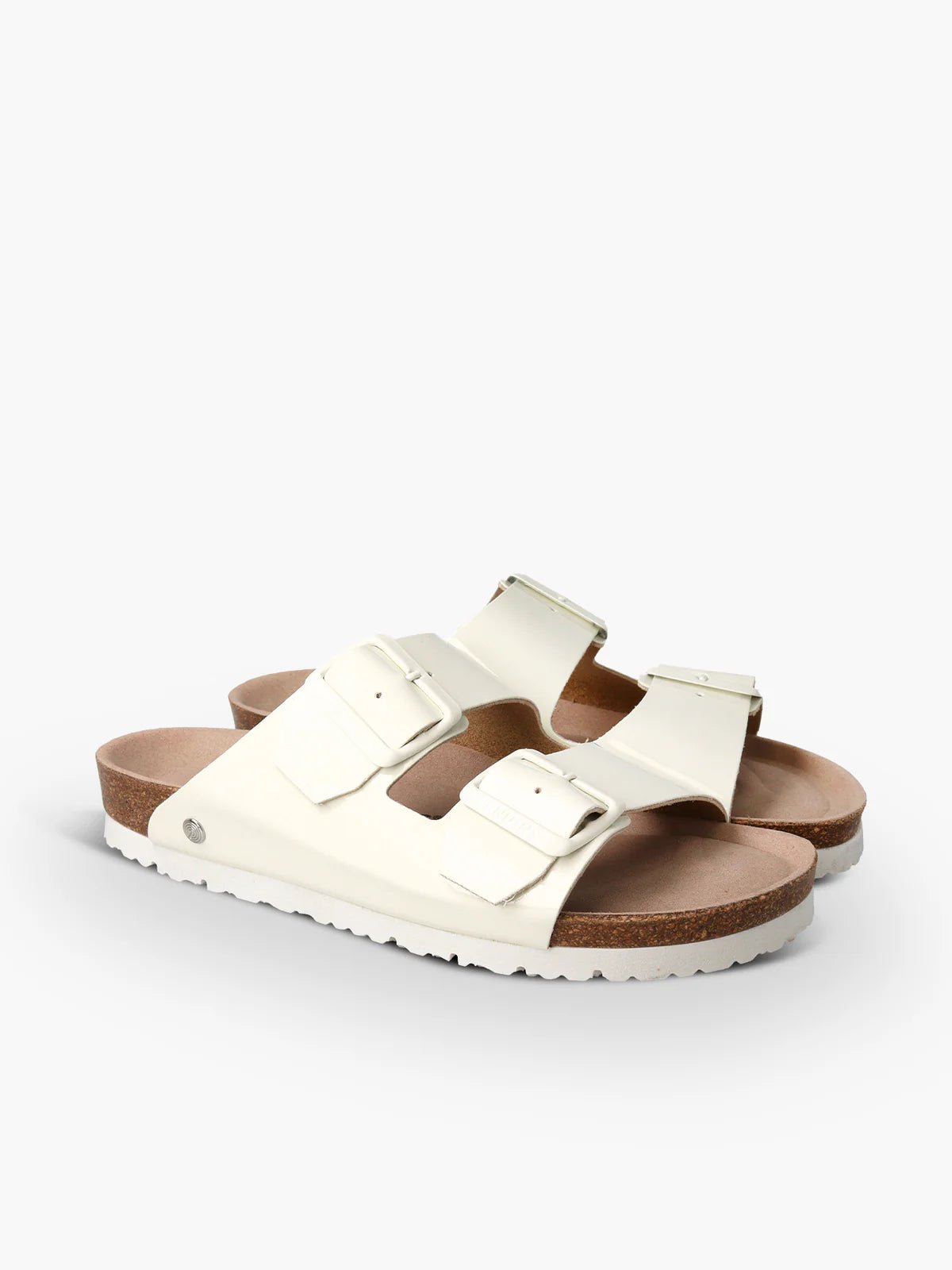 picture of Genuins Honolulu Sandal Ivory Patent (Vegan) - Number Two - womens - fashion - Footwear - Genuins 3