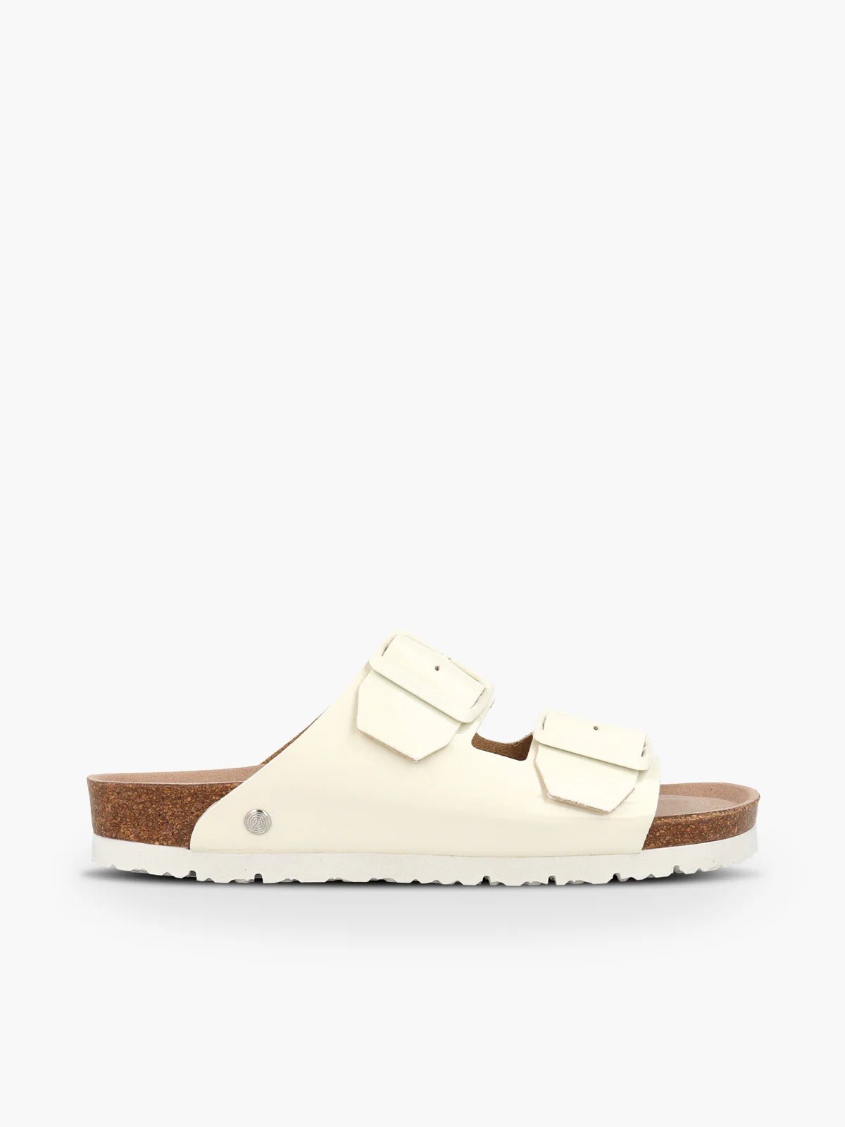 picture of Genuins Honolulu Sandal Ivory Patent (Vegan) - Number Two - womens - fashion - Footwear - Genuins 4