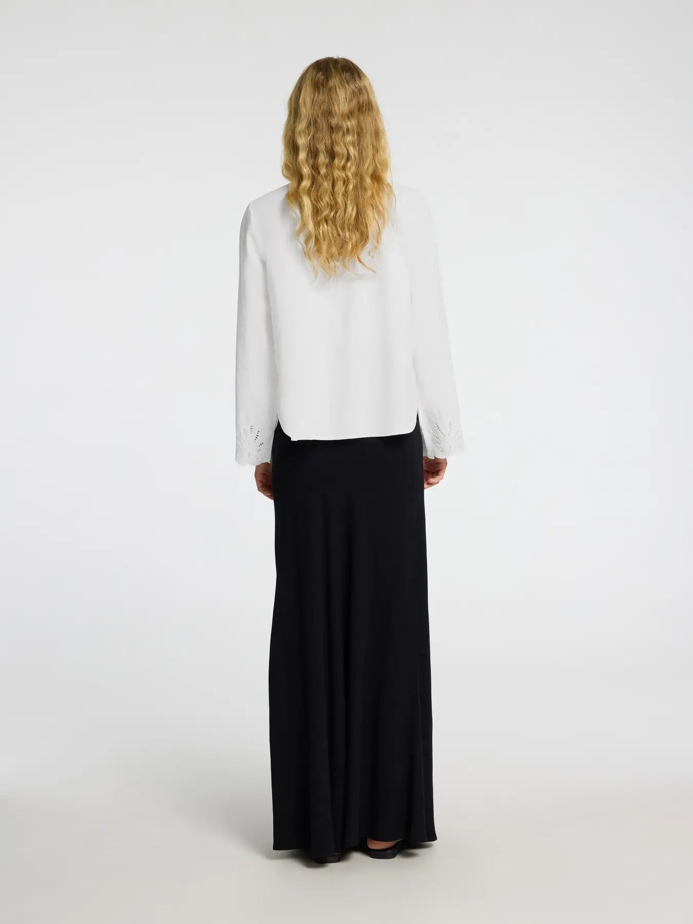 Selected Femme Dahlia LS Shirt Bright White