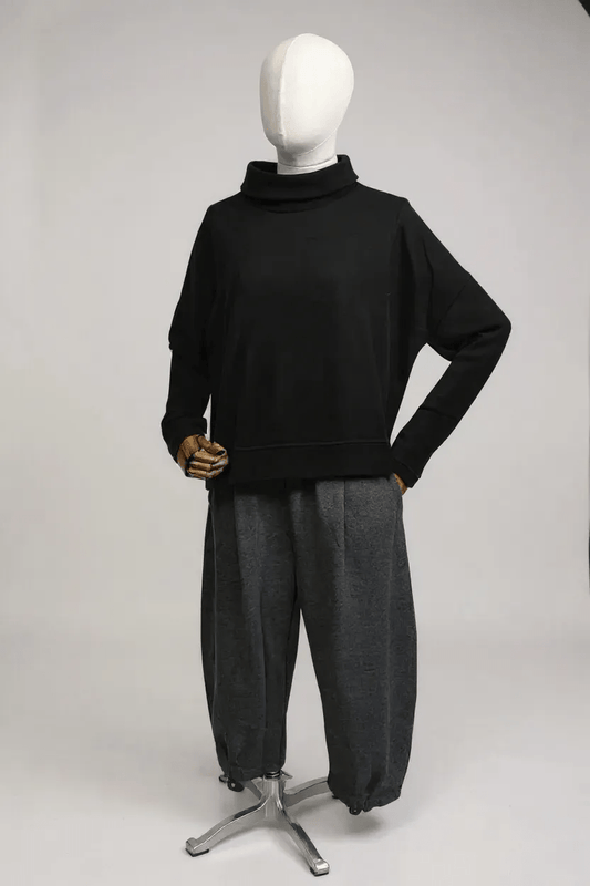 picture of Mama B Moyet Jumper - Nero - Number Two - womens - fashion - clothing - Mama B 1