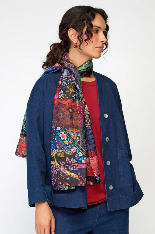 picture of Sahara Winter Patchwork Scarf - Multi - Number Two - womens - fashion - accessories - Sahara 1