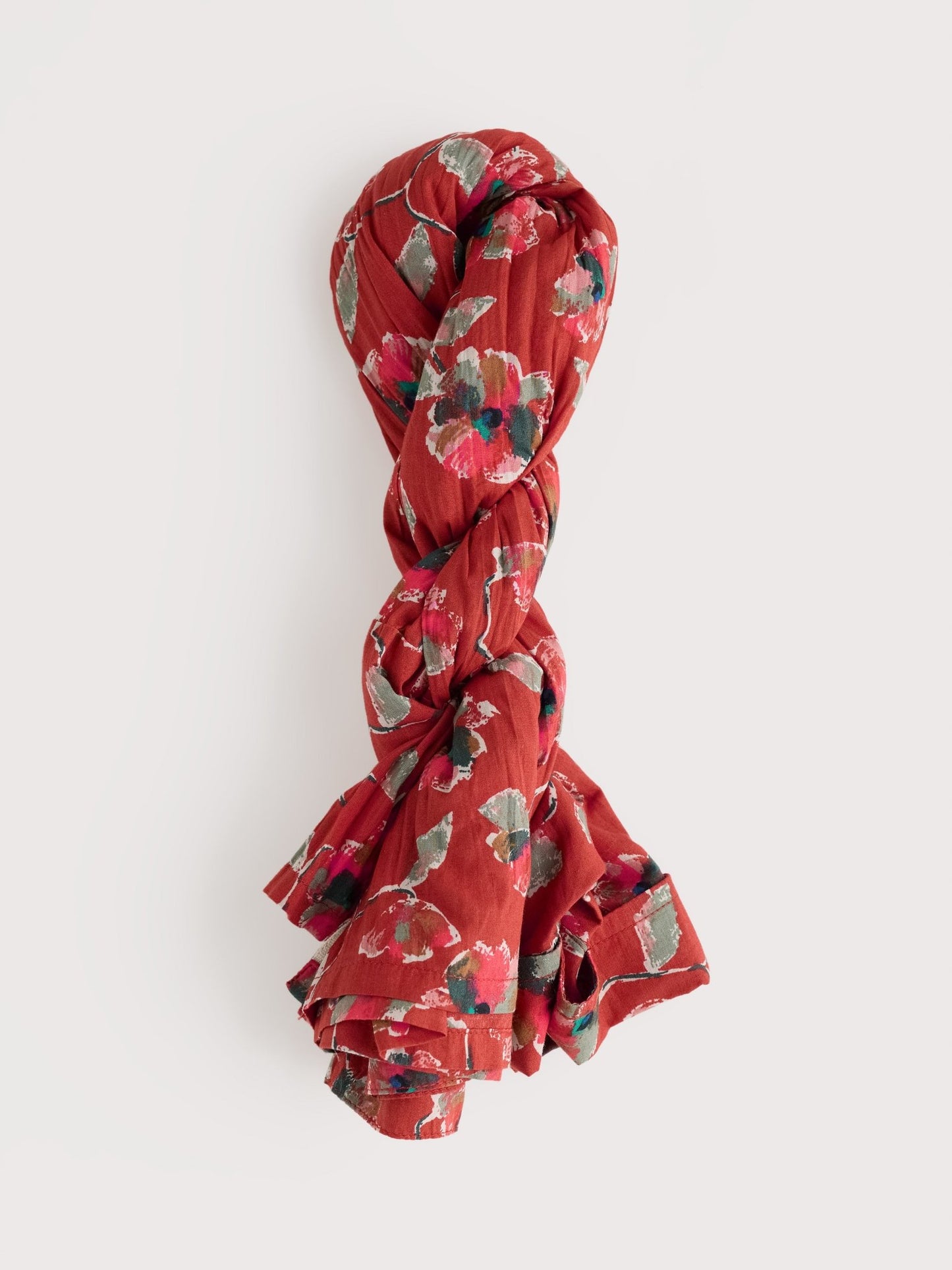 picture of Seasalt Larissa Shirt - Artist Camellia Red Sail - Number Two - womens - fashion - clothing - Seasalt 4