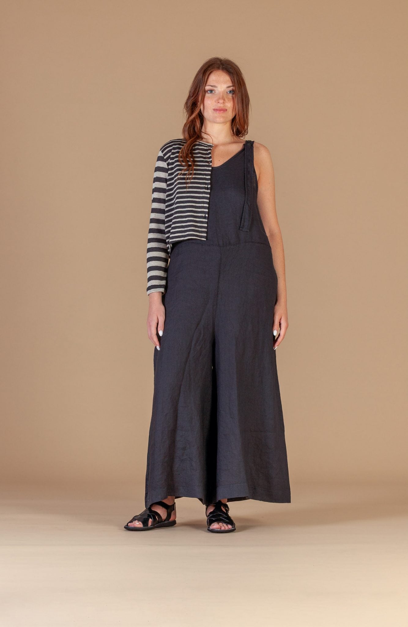 picture of Mama B Cie Cardigan - Anthra Stripe - Number Two - womens - fashion - clothing - Mama B 1