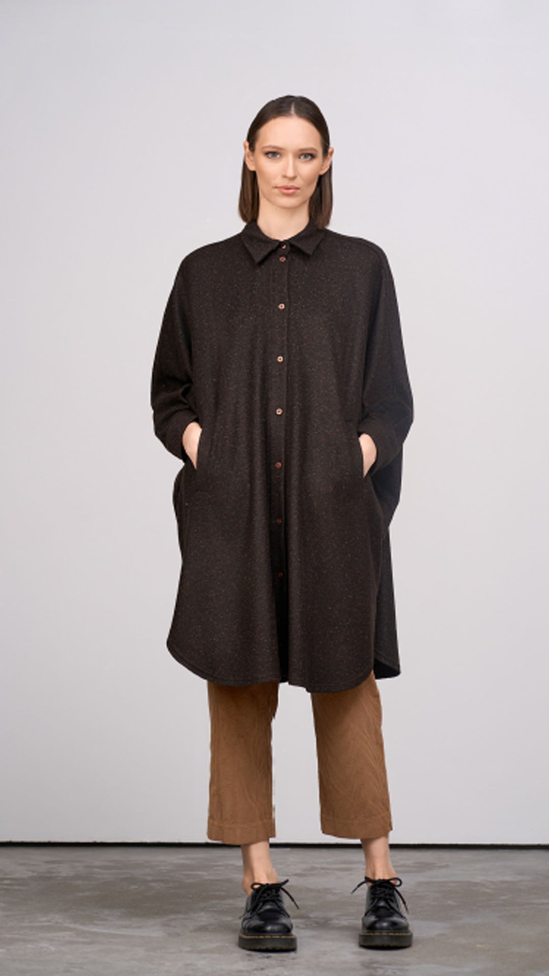 picture of GR Nature ORINA 4 Jacket - Chocolate - Number Two - womens - fashion - clothing - GR Nature 2