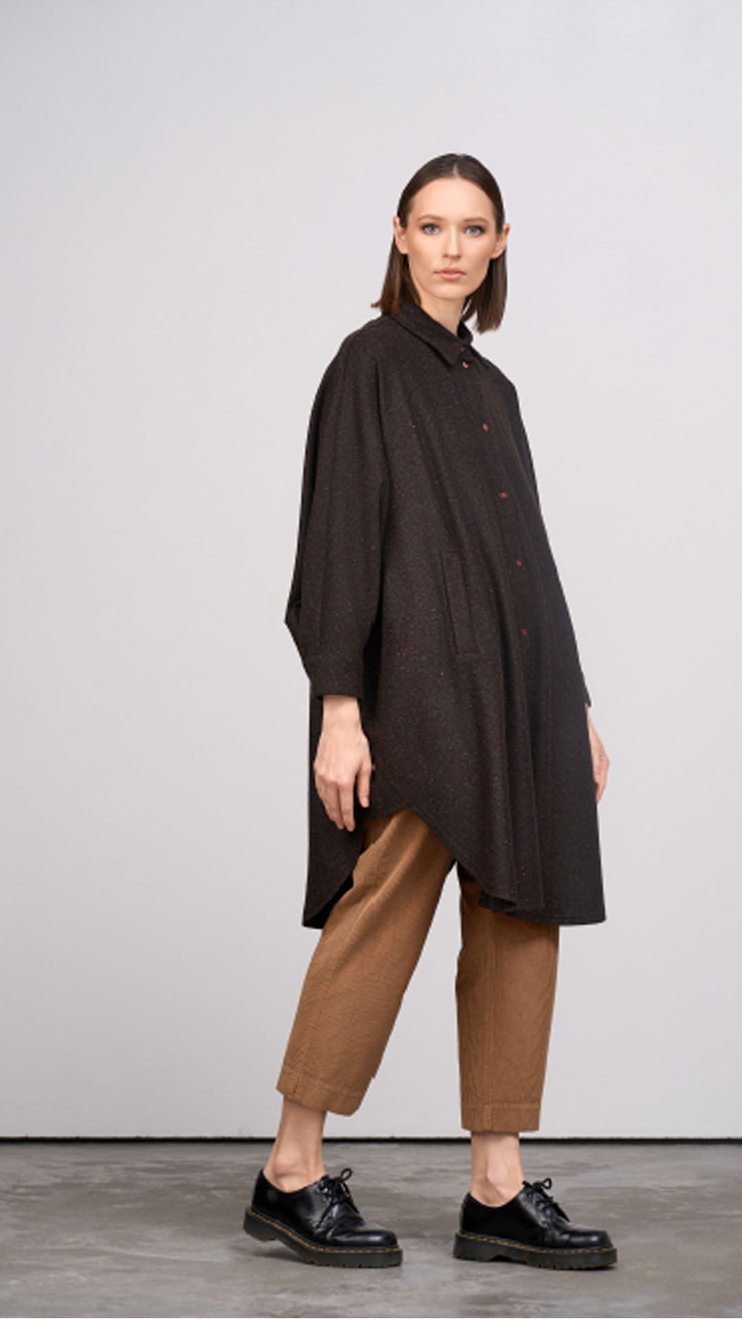 picture of GR Nature ORINA 4 Jacket - Chocolate - Number Two - womens - fashion - clothing - GR Nature 1