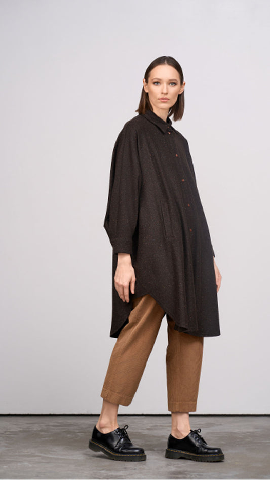 picture of GR Nature ORINA 4 Jacket - Chocolate - Number Two - womens - fashion - clothing - GR Nature 1