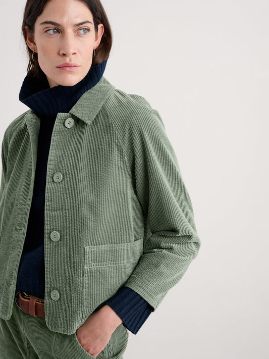 picture of Seasalt Ocean Mist Jacket - Dusky Green - Number Two - womens - fashion - clothing - Seasalt 1