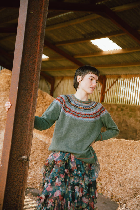 picture of Eribe Alpine Breeze Sweater - Braemar - Number Two - womens - fashion - clothing - Eribe 1