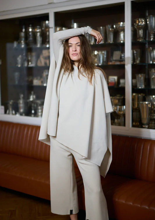 picture of Henriette Steffensen Poncho - Kit - Number Two - womens - fashion - clothing - Henriette Steffensen 1