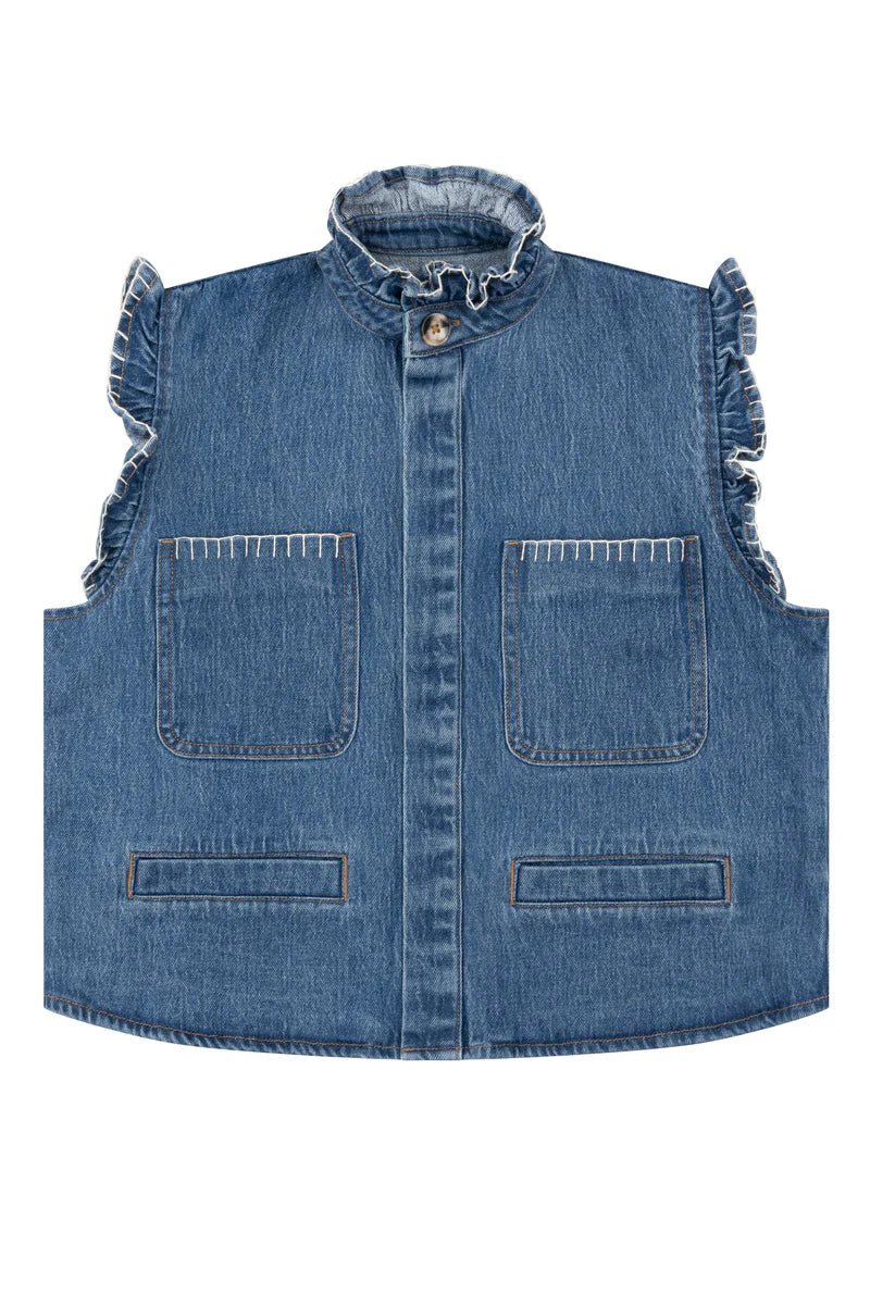 picture of Seventy + Mochi Pablo Waistcoat - Vintage Americano - Number Two - womens - fashion - clothing - Seventy + Mochi 8