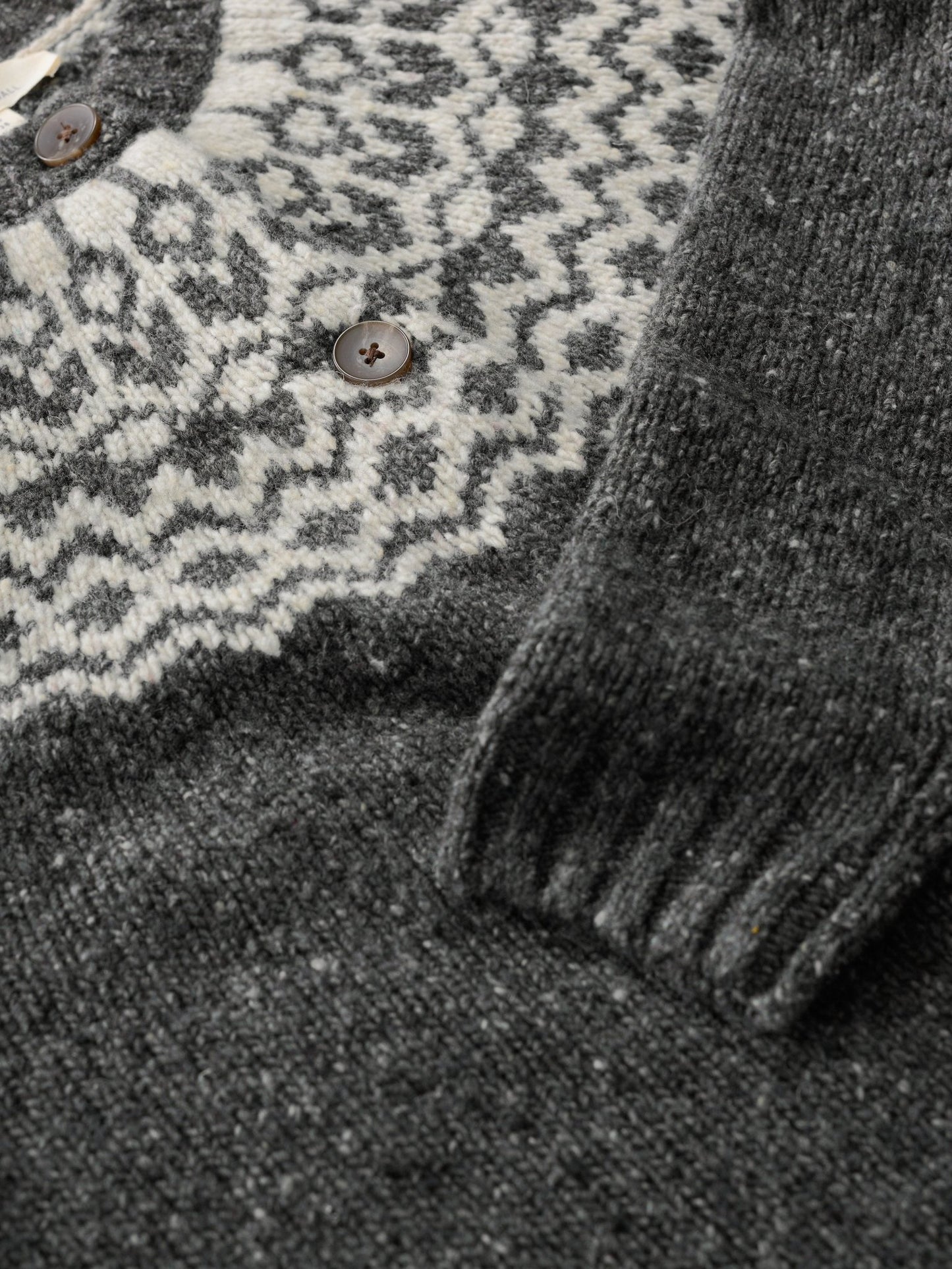 picture of Seasalt Port Kinnis Merino Jumper - Wagtail Coal Aran - Number Two - womens - fashion - clothing - Seasalt 4