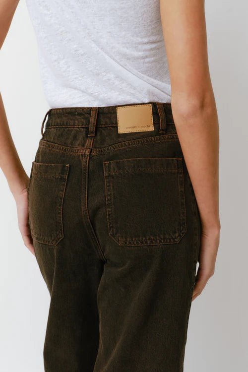 picture of Seventy + Mochi Bo Jean - Cacao - Number Two - womens - fashion - clothing - Seventy + Mochi 7