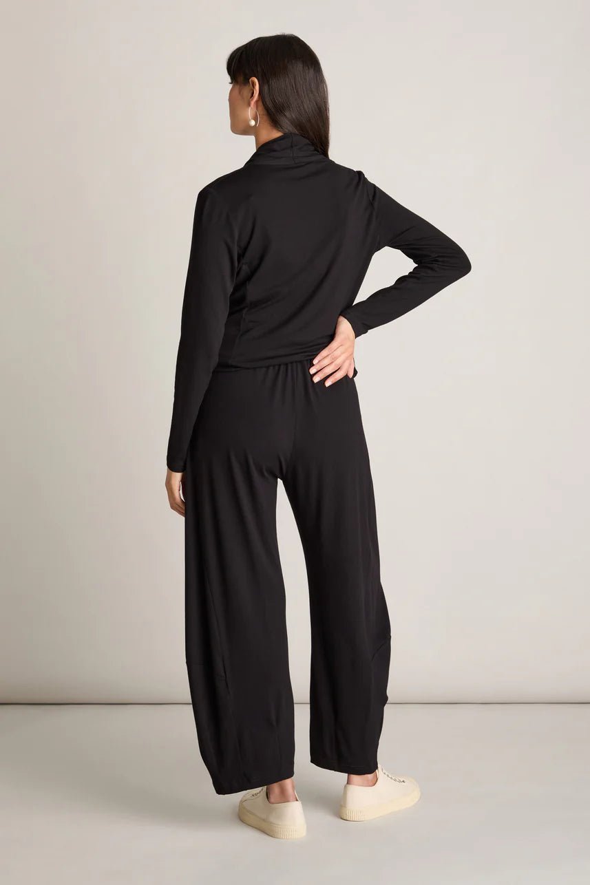 picture of Sahara Fluid Crepe Bubble Trouser - Black - Number Two - womens - fashion - clothing - Sahara 3